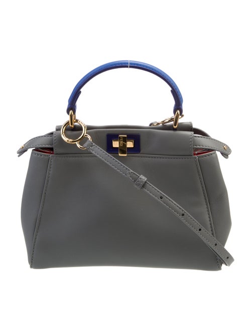 Fendi Leather Peekaboo Mini