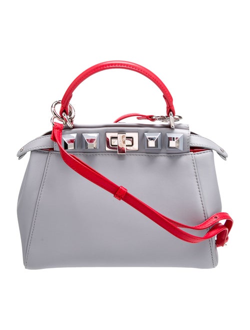 Fendi Leather Peekaboo Mini