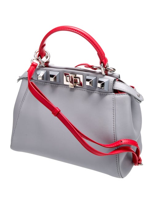 Fendi Leather Peekaboo Mini