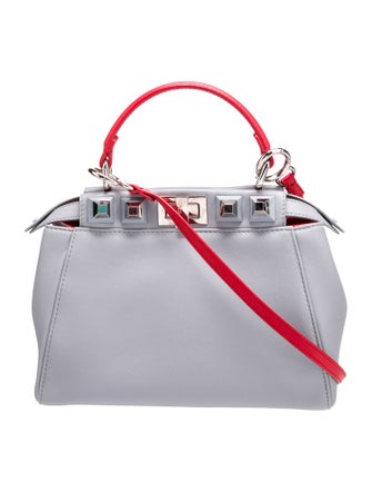 Fendi Leather Peekaboo Mini