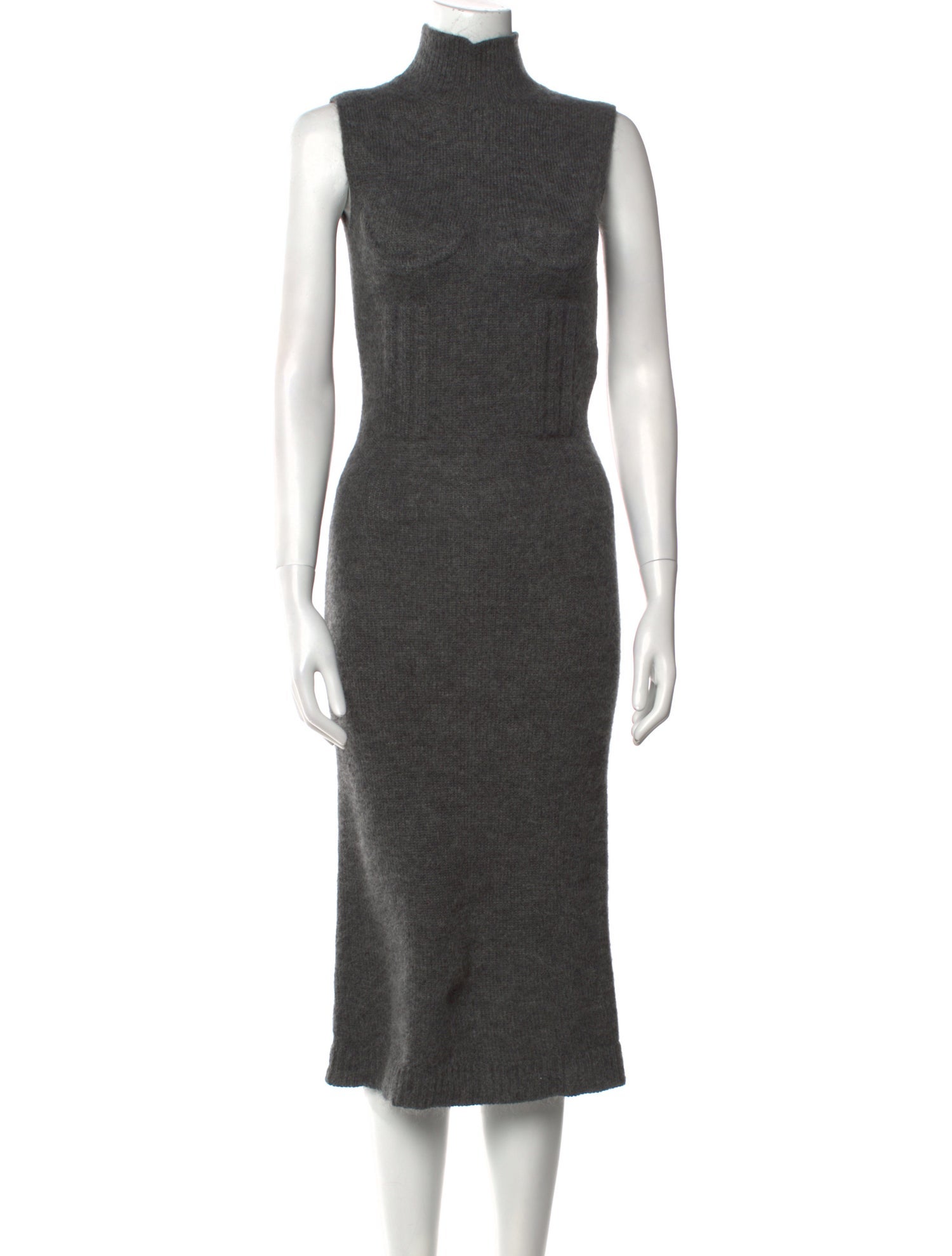 Fendi Wool Midi Length Dress