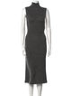 Fendi Wool Midi Length Dress