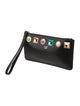 Fendi Rainbow Studs Clutch