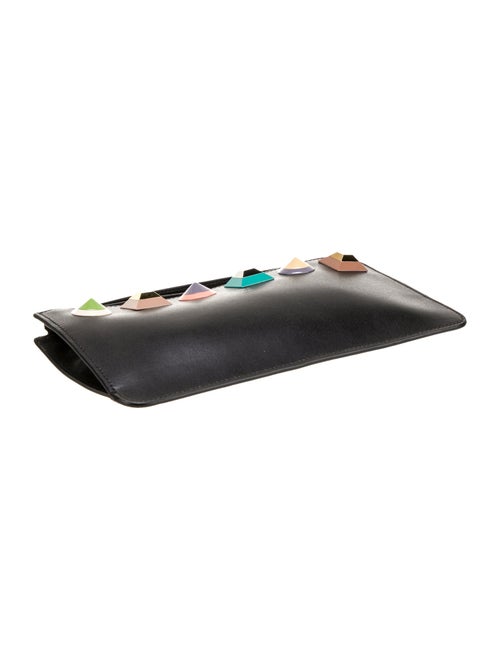 Fendi Rainbow Studs Clutch