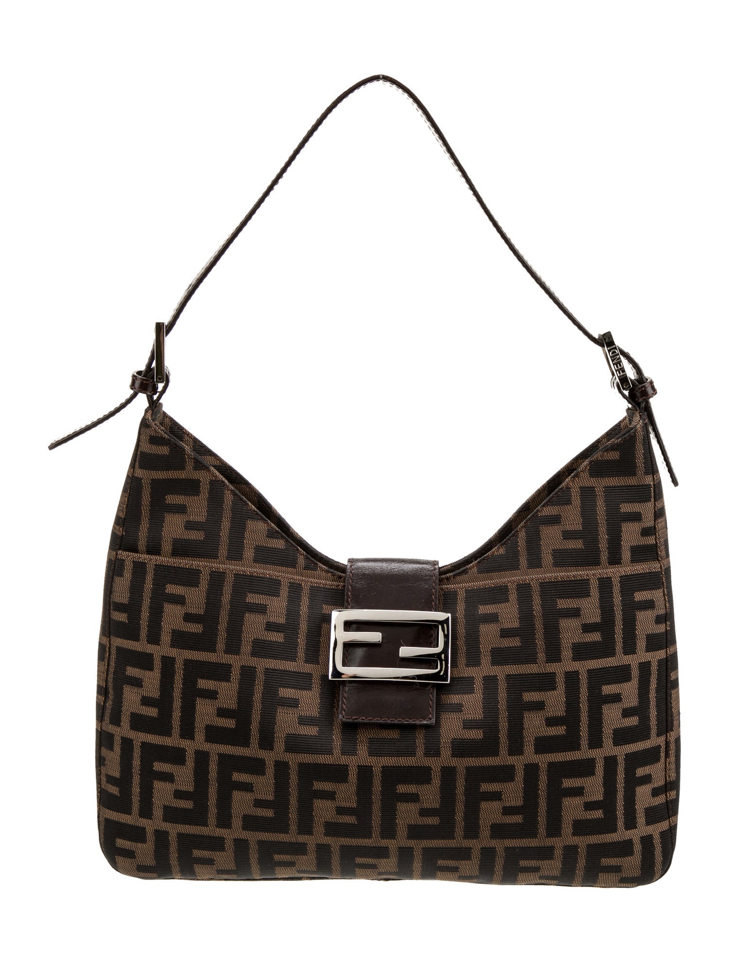 Fendi Zucca FF Shoulder Bag