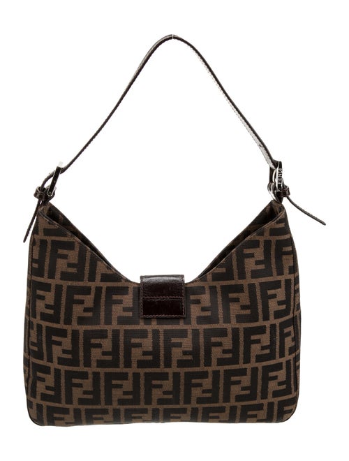 Fendi Zucca FF Shoulder Bag