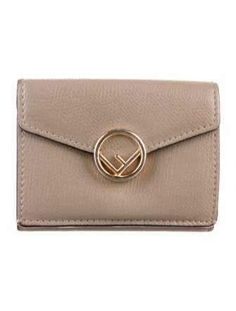 Fendi Leather Compact Wallet