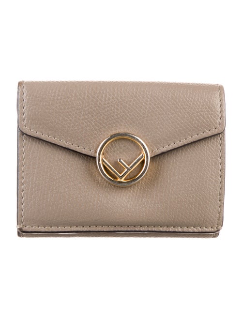 Fendi Leather Compact Wallet