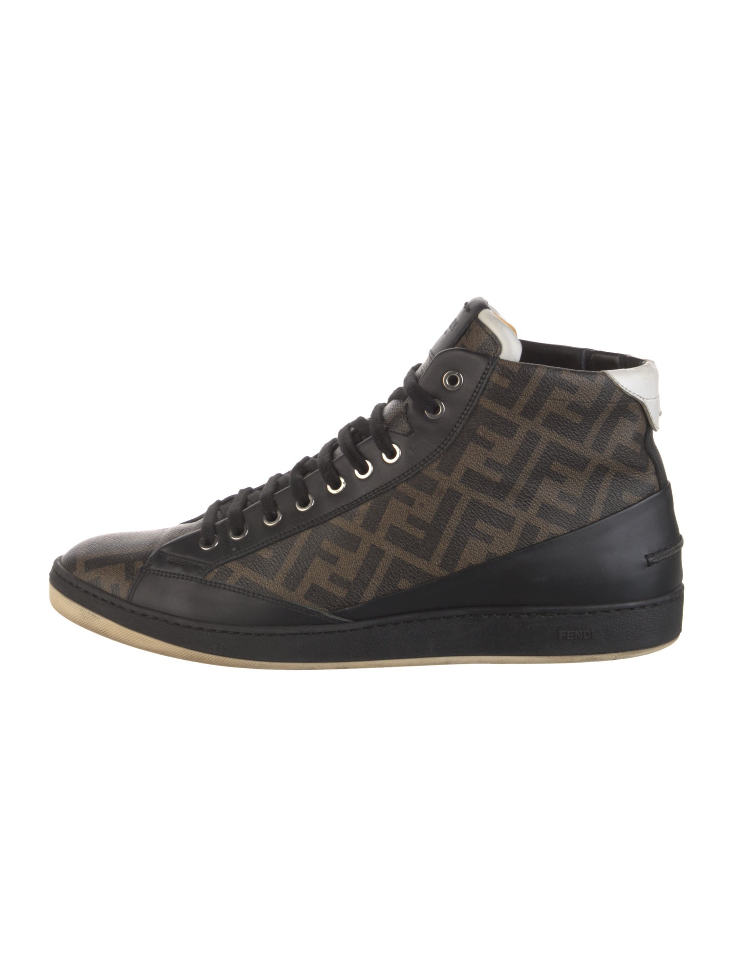 Fendi Zucca FF Logo Printed Sneakers