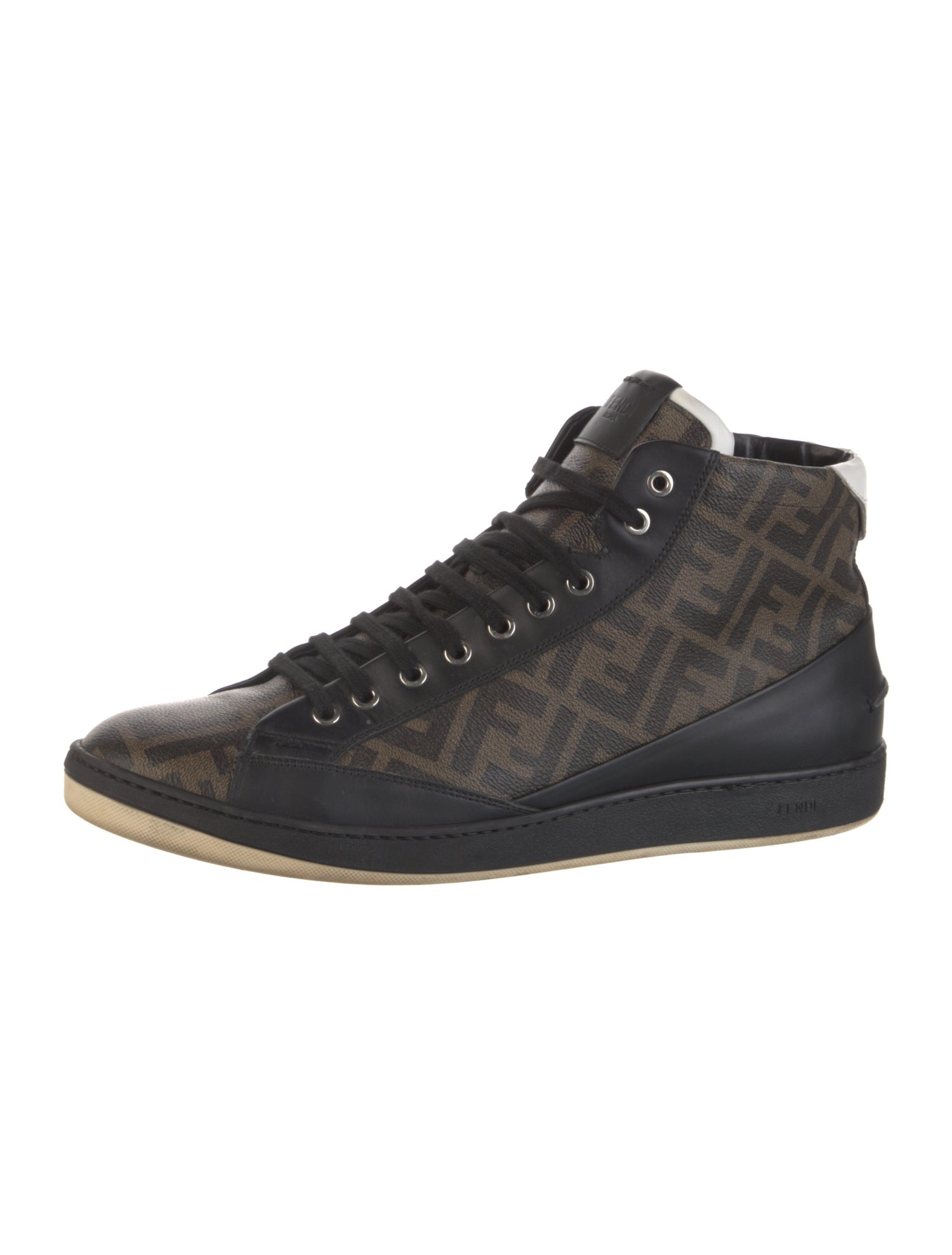Fendi Zucca FF Logo Printed Sneakers