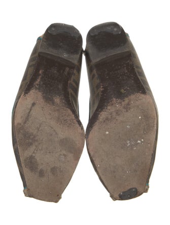 Fendi Zucca FF Logo Canvas Flats