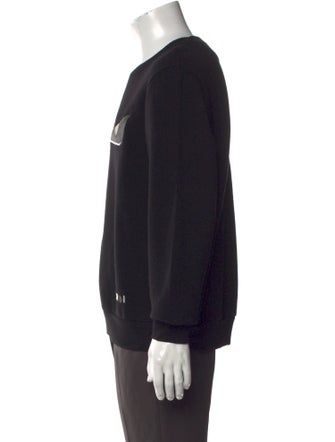 Fendi Monsters Motif Wool Sweatshirt