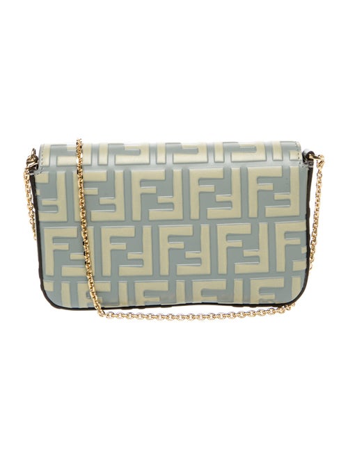 Fendi Zucca FF Diamond Wallet on Chain