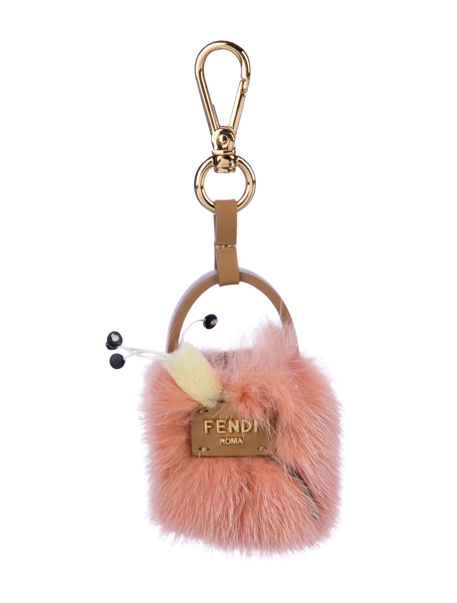 Fendi Leather Keychain