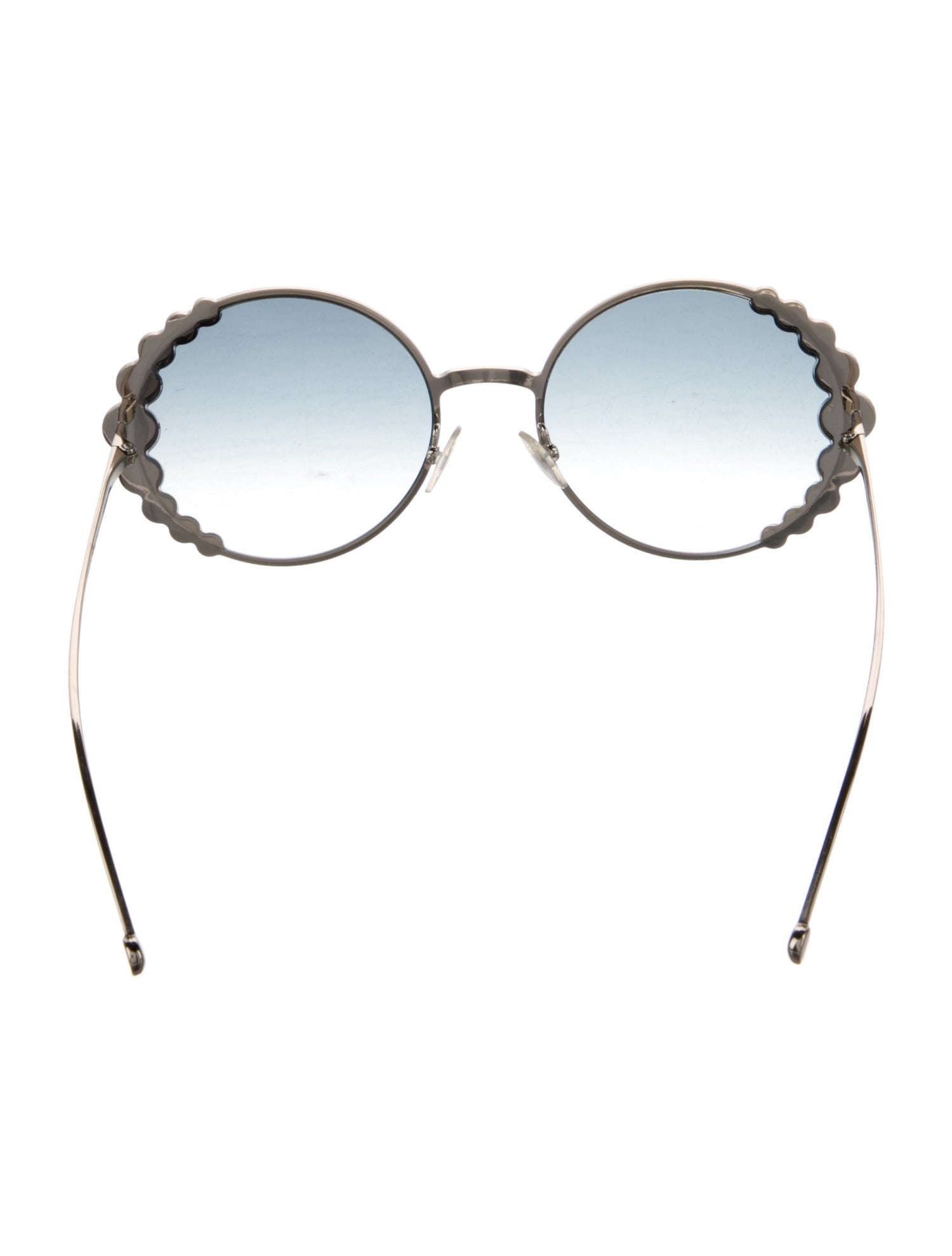 Fendi Round Gradient Sunglasses