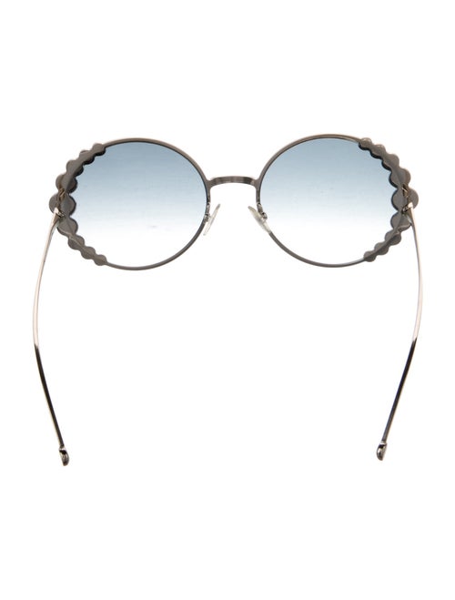 Fendi Round Gradient Sunglasses