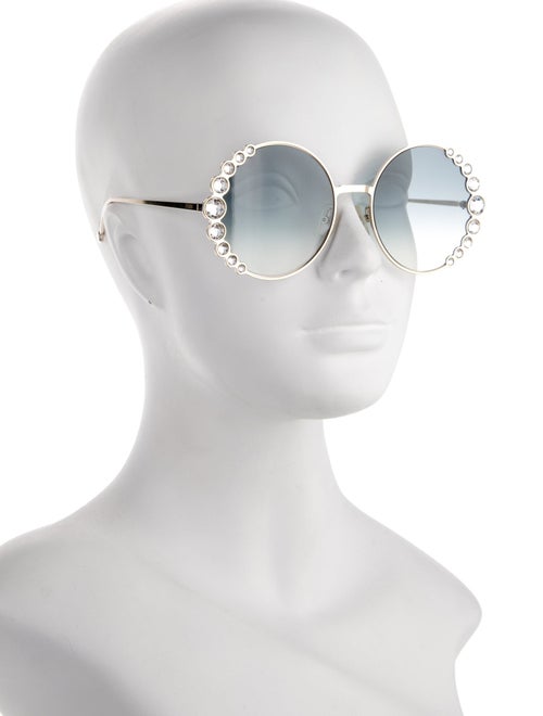 Fendi Round Gradient Sunglasses