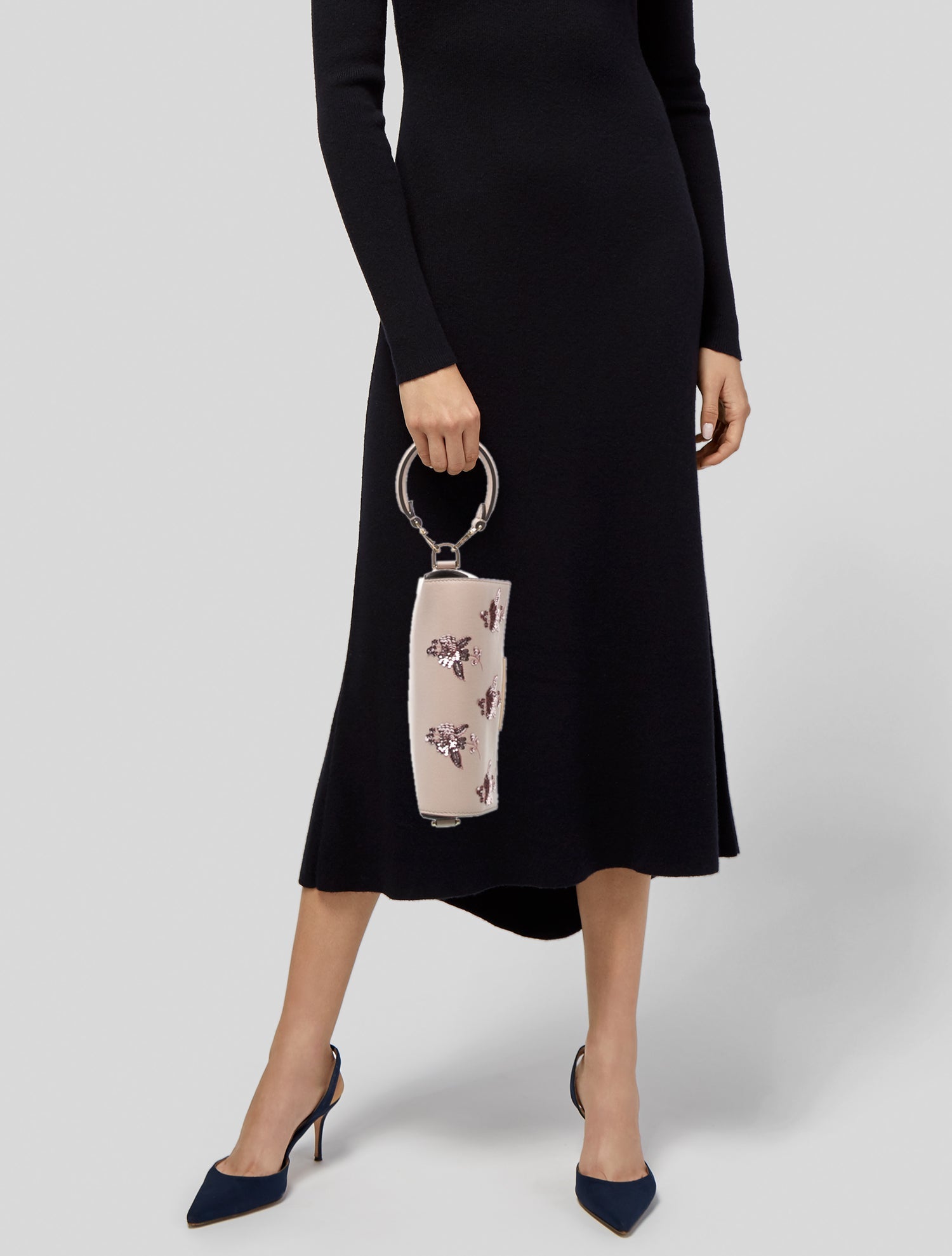 Fendi Leather Baguette Mini 2025