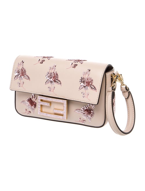 Fendi Leather Baguette Mini 2025