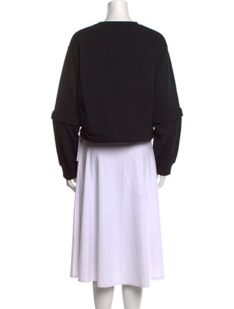 Fendi Graphic Print Crew Neck Sweatshirt