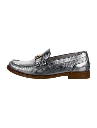 Fendi Leather Loafers