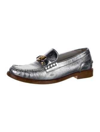 Fendi Leather Loafers