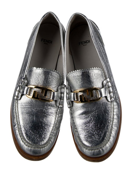 Fendi Leather Loafers