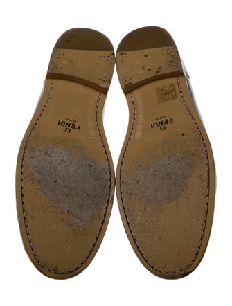 Fendi Leather Loafers