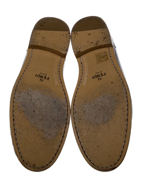 Fendi Leather Loafers