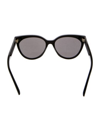 Fendi Zucca FF Logo Cat-Eye Sunglasses