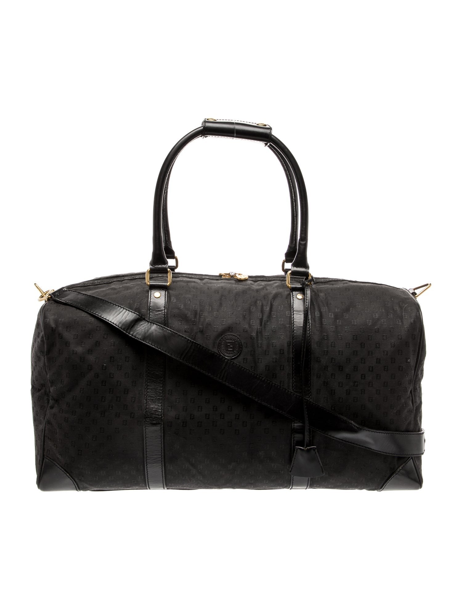 Fendi Zucchino FF Boston Vintage