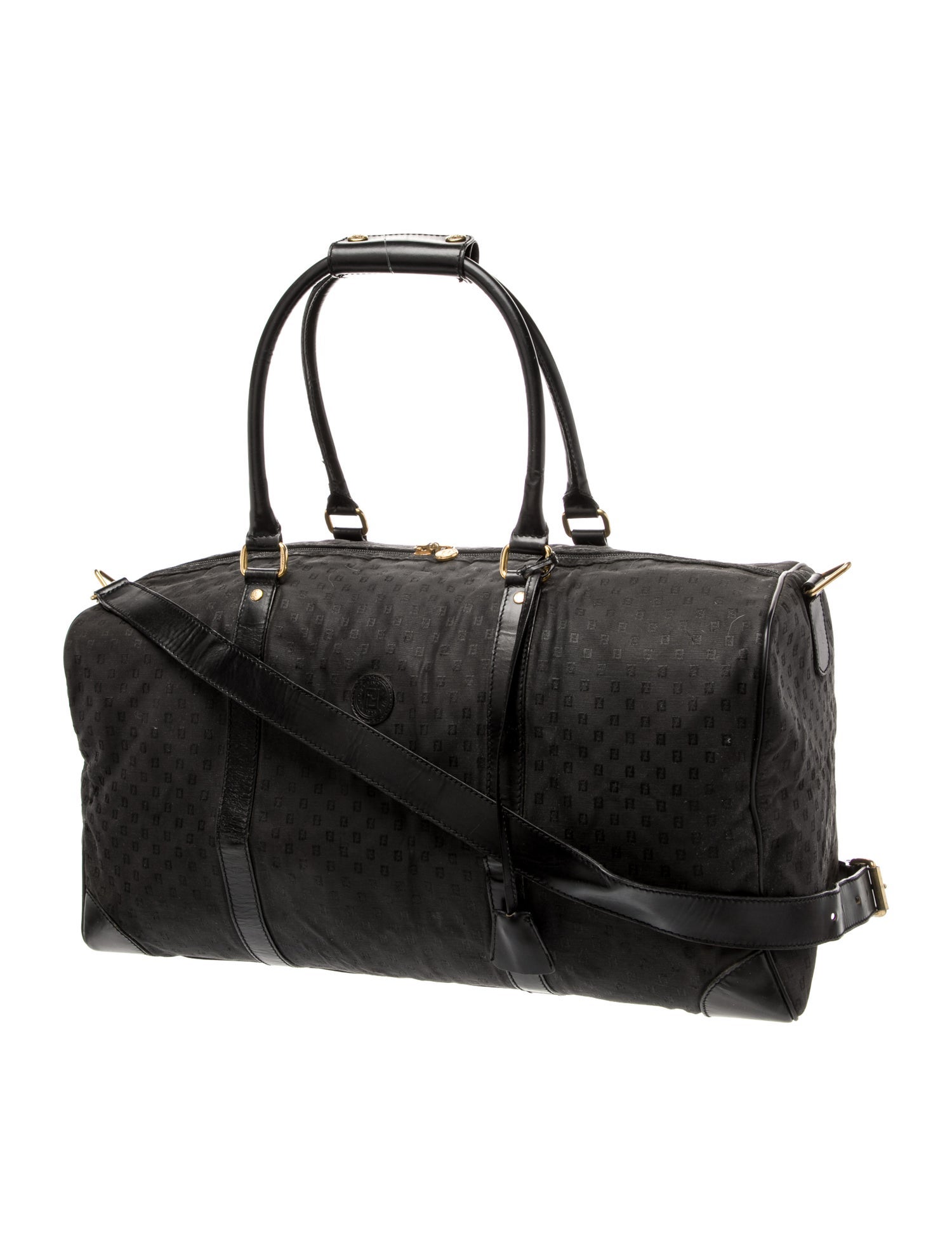 Fendi Zucchino FF Boston Vintage