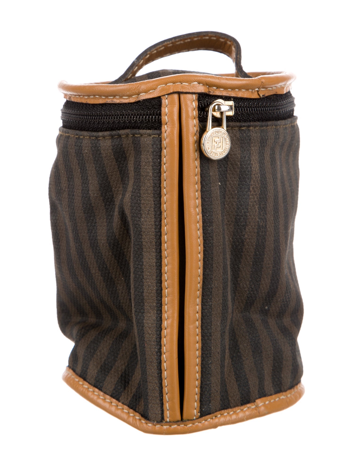 Fendi Pequin Cosmetic Pouch