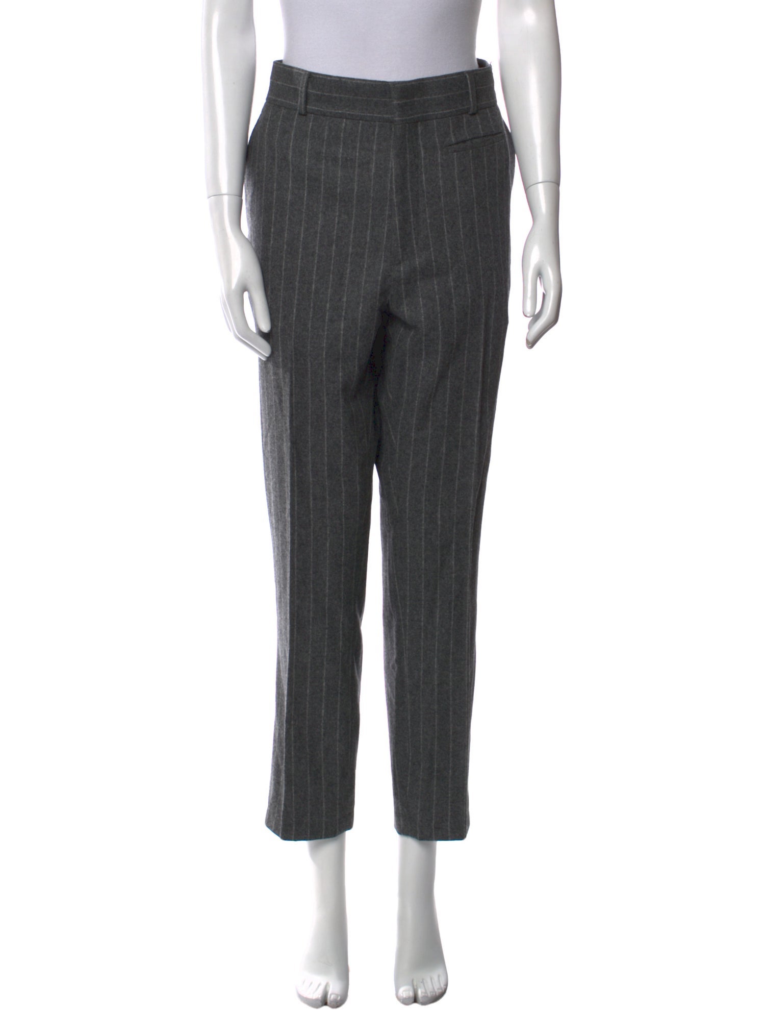 Fendi Virgin Wool Straight Leg Pants