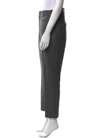Fendi Virgin Wool Straight Leg Pants