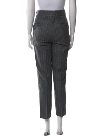 Fendi Virgin Wool Straight Leg Pants
