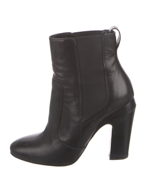 Fendi Leather Chelsea Boots
