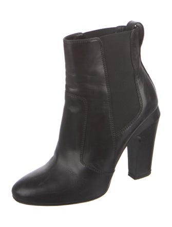 Fendi Leather Chelsea Boots