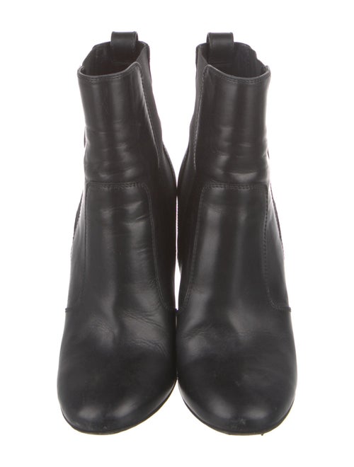 Fendi Leather Chelsea Boots