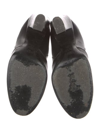 Fendi Leather Chelsea Boots