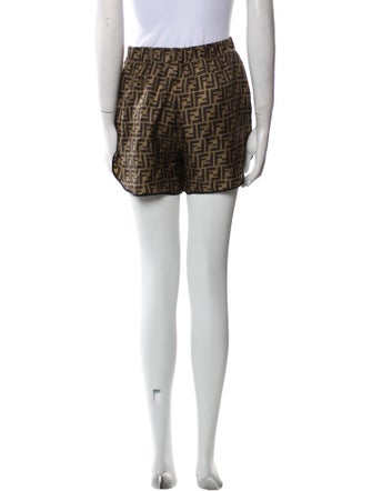 Fendi Silk Mini Shorts
