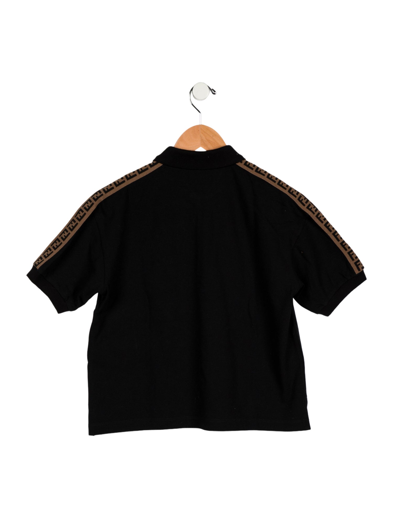 Fendi Boys' Short Sleeve Polo Shirt