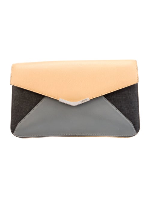 Fendi Leather Clutch