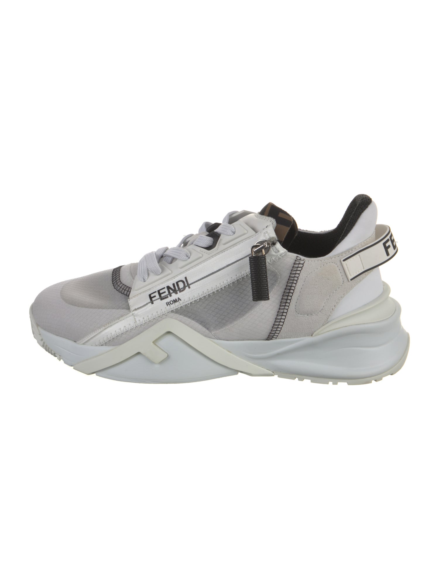 Fendi Zucca FF Logo Mesh Sneakers