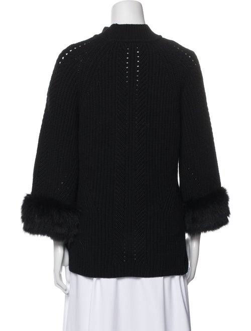 Fendi Cashmere Mock Neck Sweater