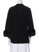 Fendi Cashmere Mock Neck Sweater