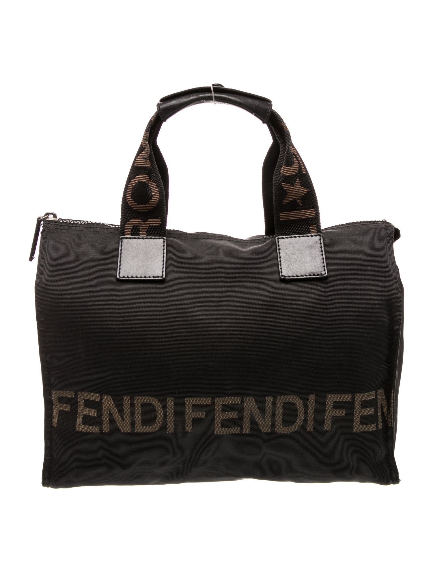 Fendi Nylon Top Handle Bag
