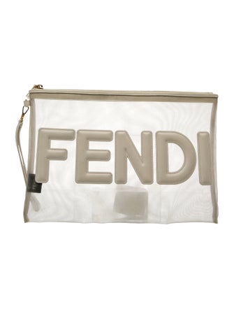 Fendi Mesh Clutch