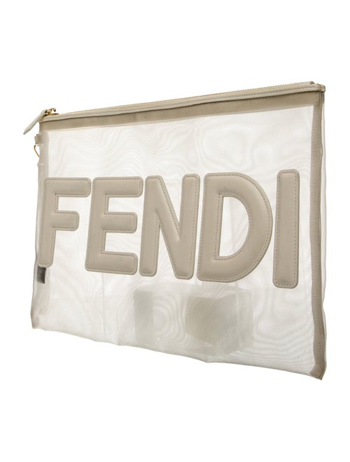 Fendi Mesh Clutch