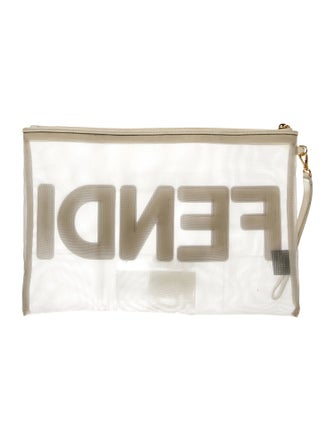 Fendi Mesh Clutch